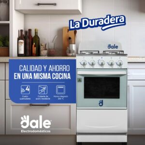 Cocina Dale Duradera 4Q Con Horno