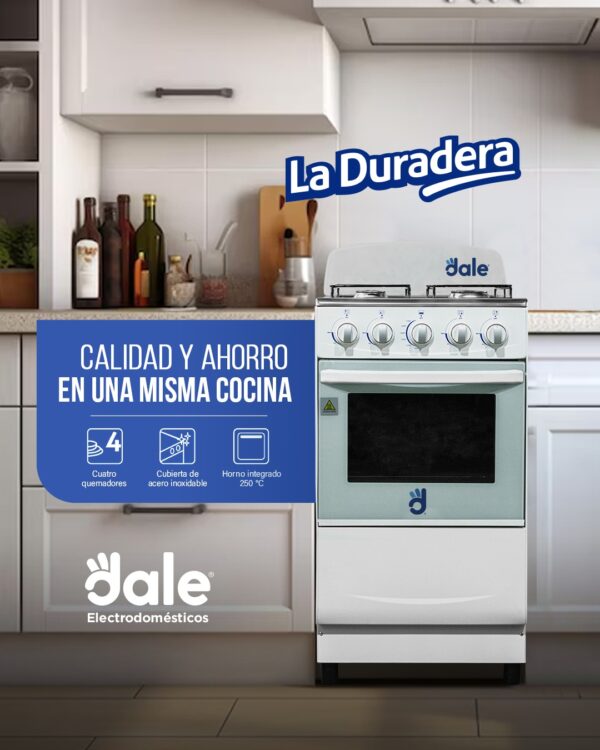 Cocina Dale Duradera 4Q Con Horno