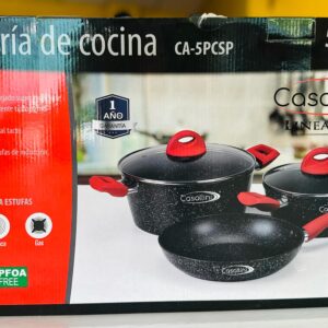 Bateria de Cocina Casillini 5 piezas