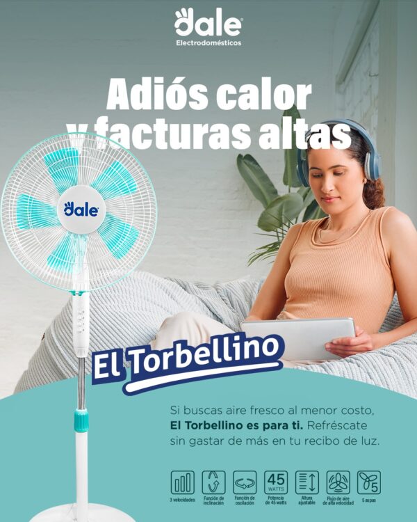 Ventilador Refrescador Dale