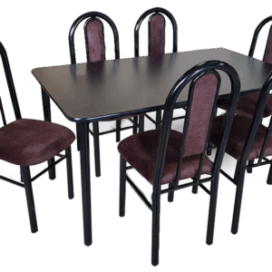 Juego de Comedor Metalico 6 Personas