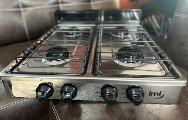 Cocina de Mesa 4/Q  Acero Inoxidable